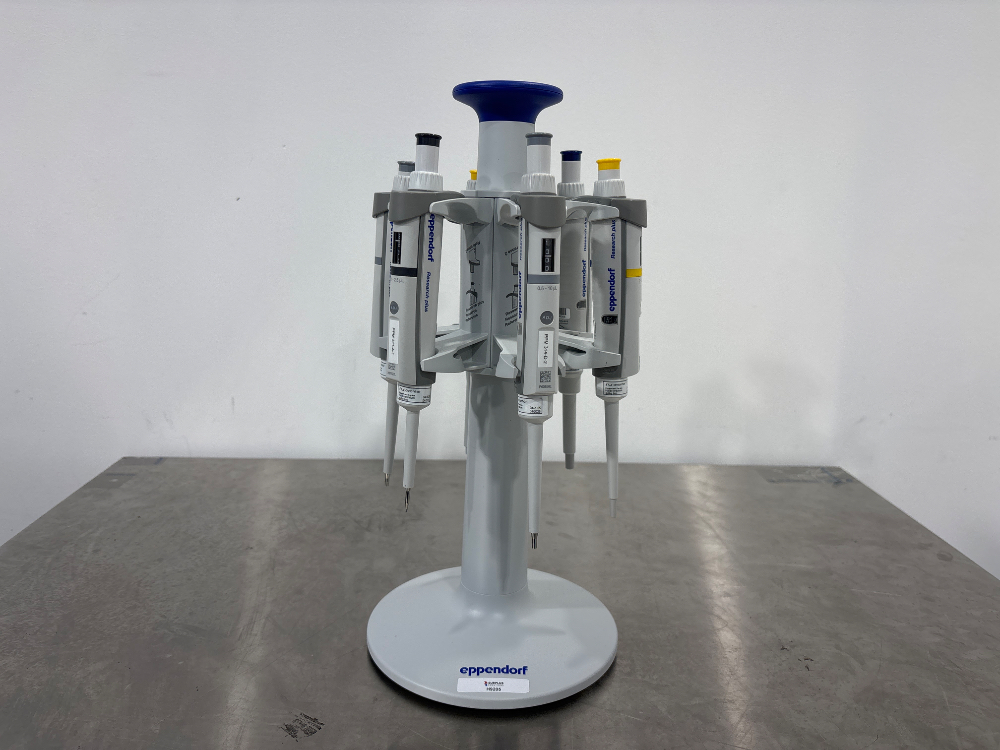 Image of Eppendorf Research Plus x6 With Stand